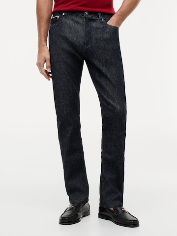 TOMMY HILFIGER Slimfit Jeans 'Denton' in Blauw: voorkant