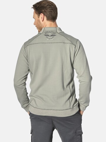 Jan Vanderstorm Sweatshirt 'Tjelle' in Beige