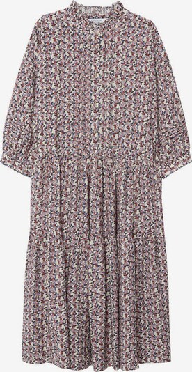 VIOLETA by Mango Robe-chemise 'Elsa' en bleu / rouge / blanc chiné, Vue avec produit