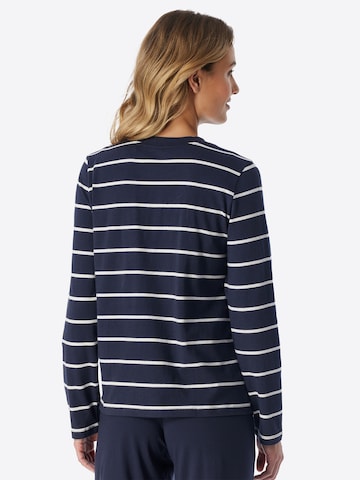 Chemise de nuit ' Mix Relax ' SCHIESSER en bleu