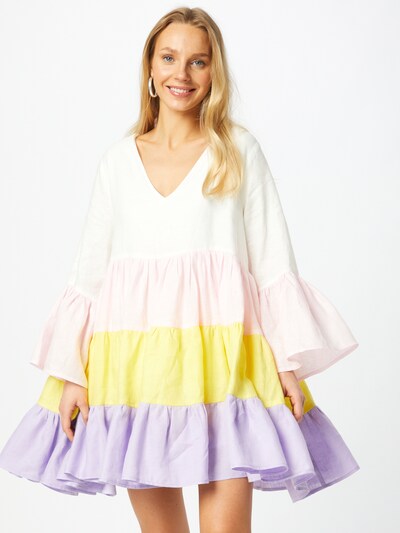 KAN Šaty 'RAINBOWS' - mix barev, Model/ka