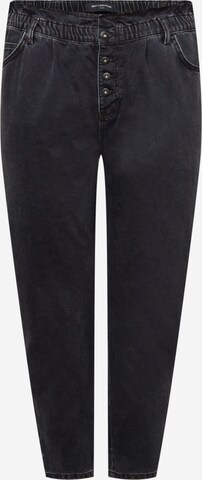 ONLY Carmakoma Regular Jeans in Black: front