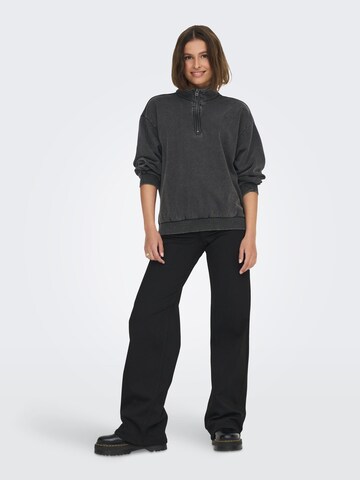 ONLY Sweatshirt 'LUCINDA ' in Grey