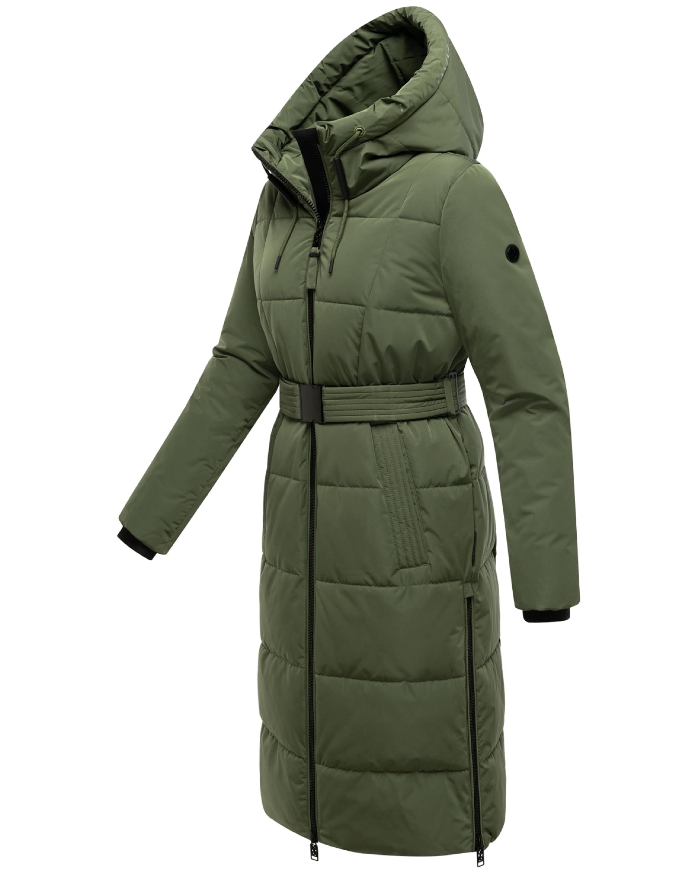 Manteau d’hiver 'Herbstnebel 14' NAVAHOO en vert