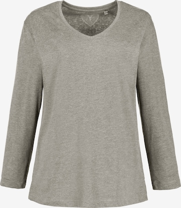Ulla Popken Shirt in Grey: front