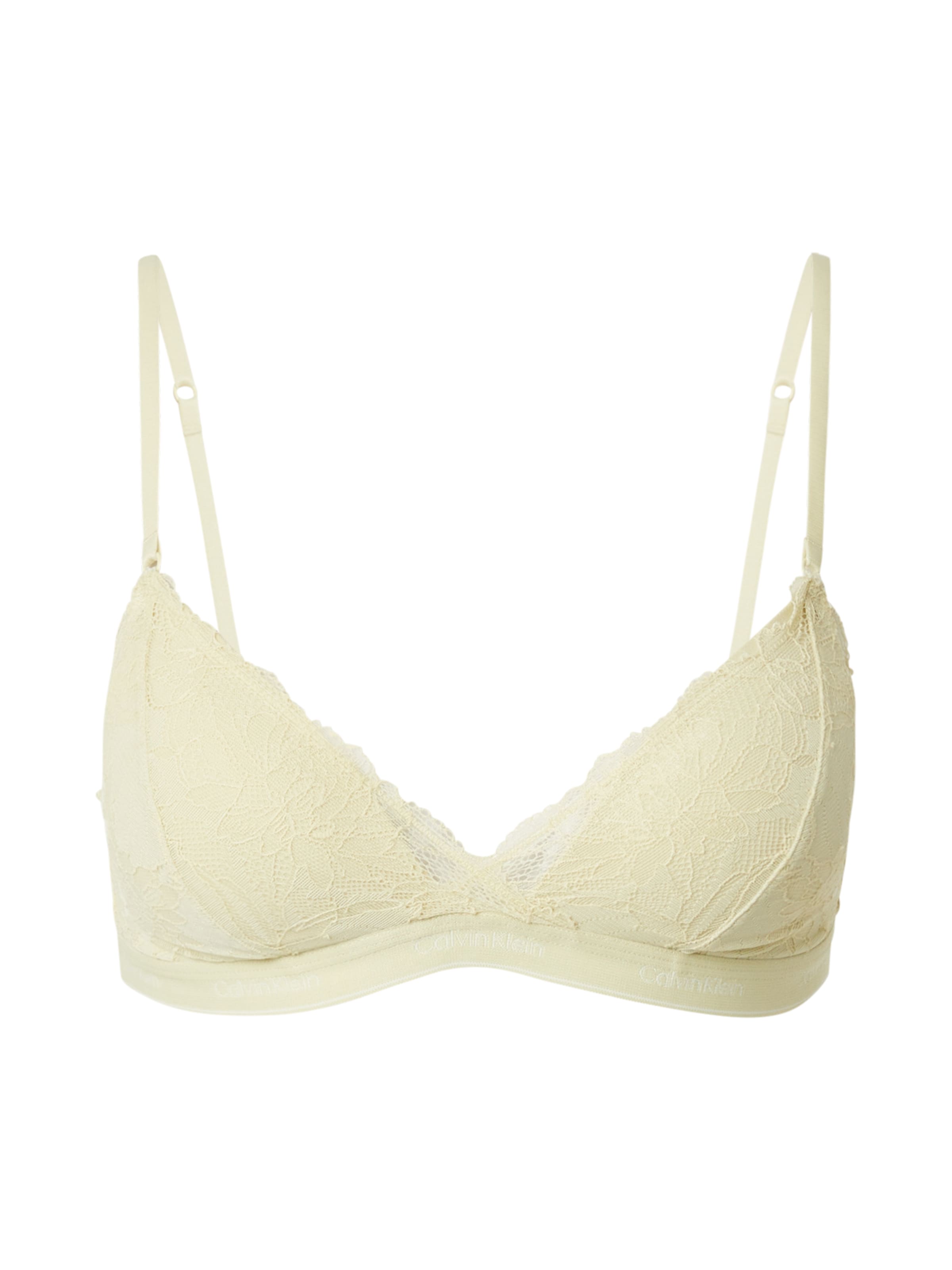 Calvin Klein Underwear Trojuholníky Podprsenka - Žltá: predná strana