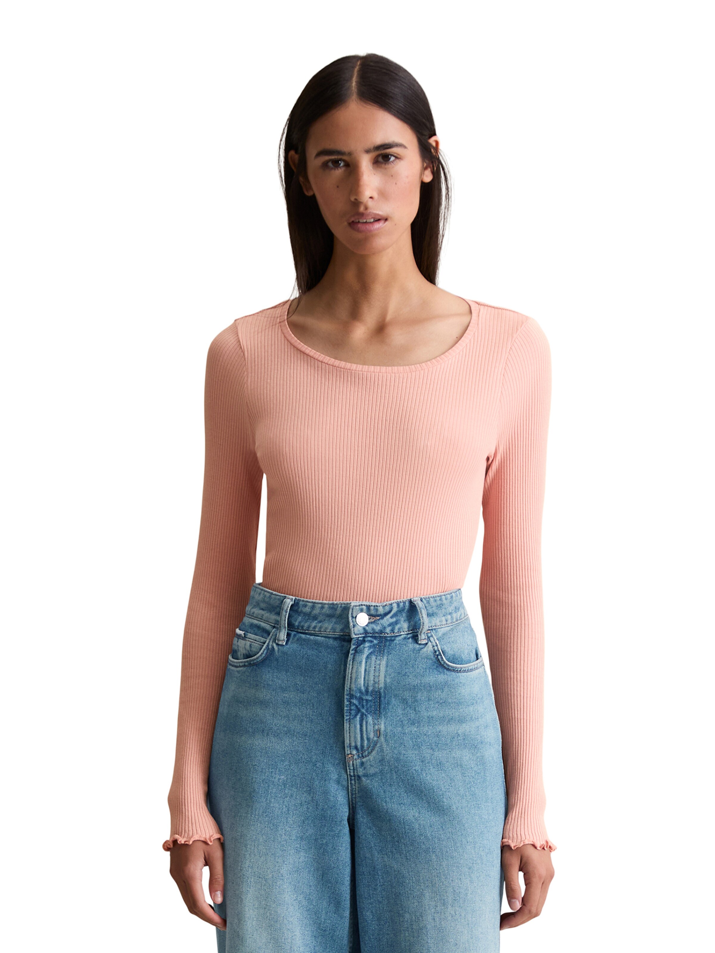 Marc O'Polo DENIM Shirt in Pink: Vorderseite