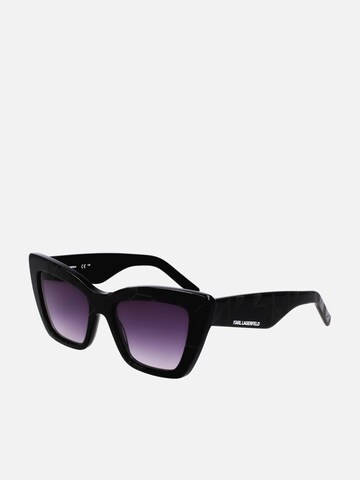 Karl Lagerfeld Sunglasses in Black: front
