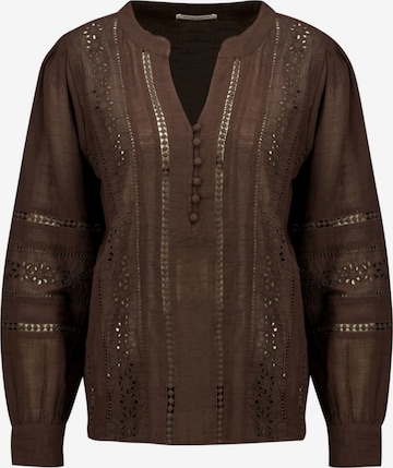 Deeluxe Bluse in Braun: Vorderseite
