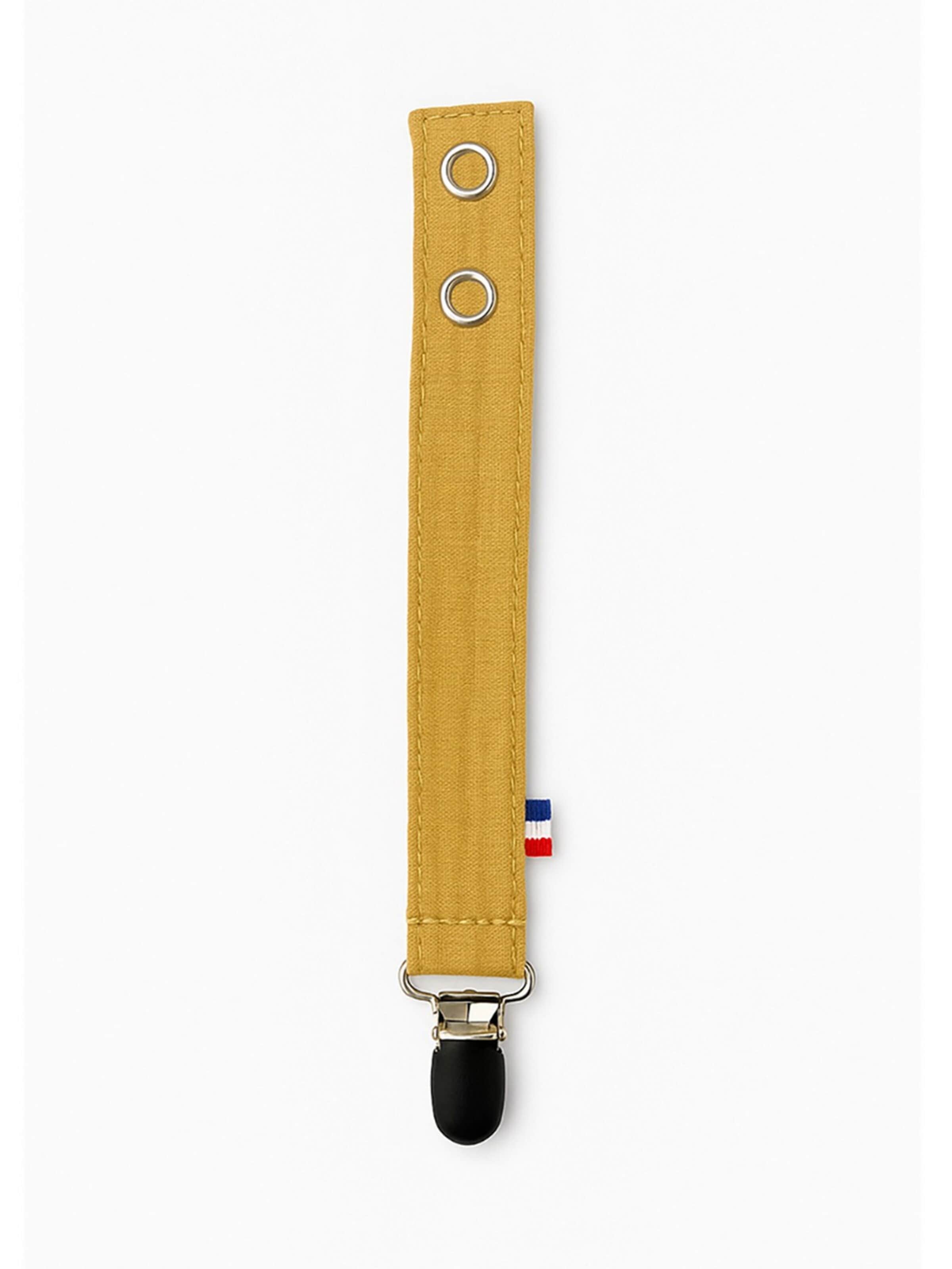 PAPATE - Joyería 'Pacifier' en amarillo: frente