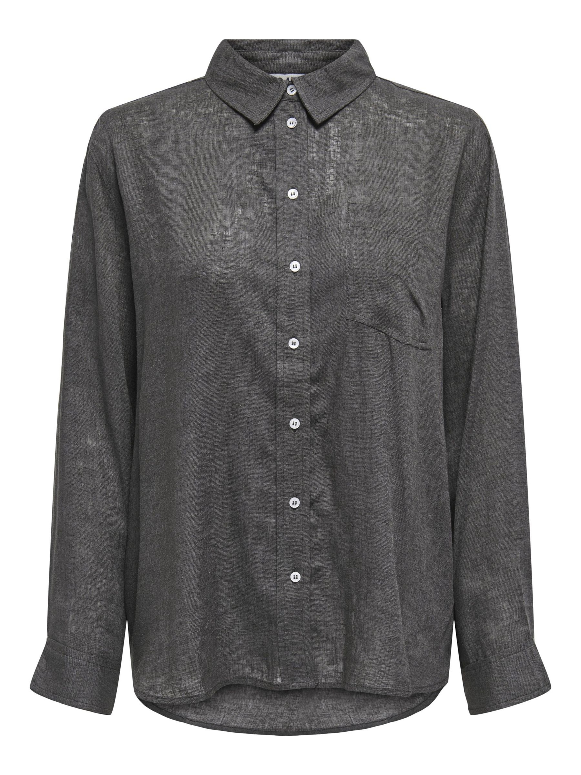 Camicia da donna 'Tokyo' di ONLY in grigio: frontale