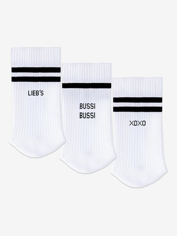 Occulto Sportsocken 'Leo'‌‌‌ in Weiß