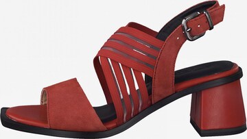 TAMARIS Strap Sandals in Red