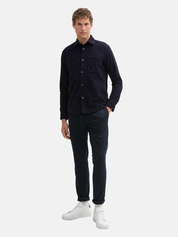 TOM TAILOR DENIM Regular fit Overhemd in Blauw