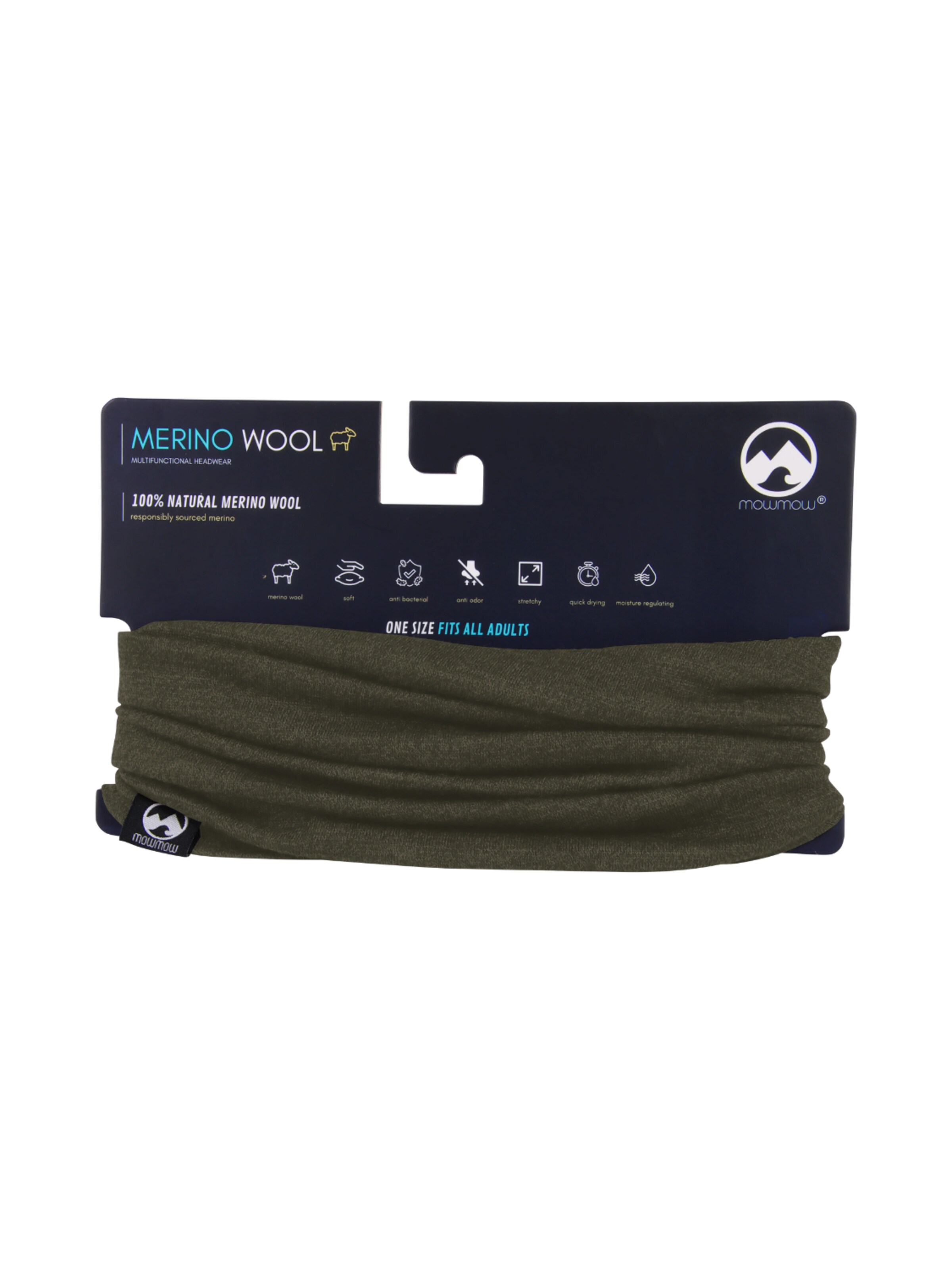 Écharpe de sport Mowmow en vert