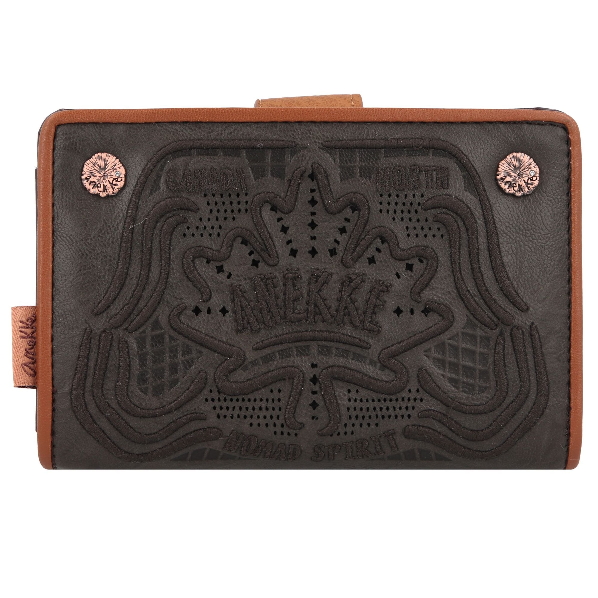 Anekke Wallet 'Canada' in Brown: front