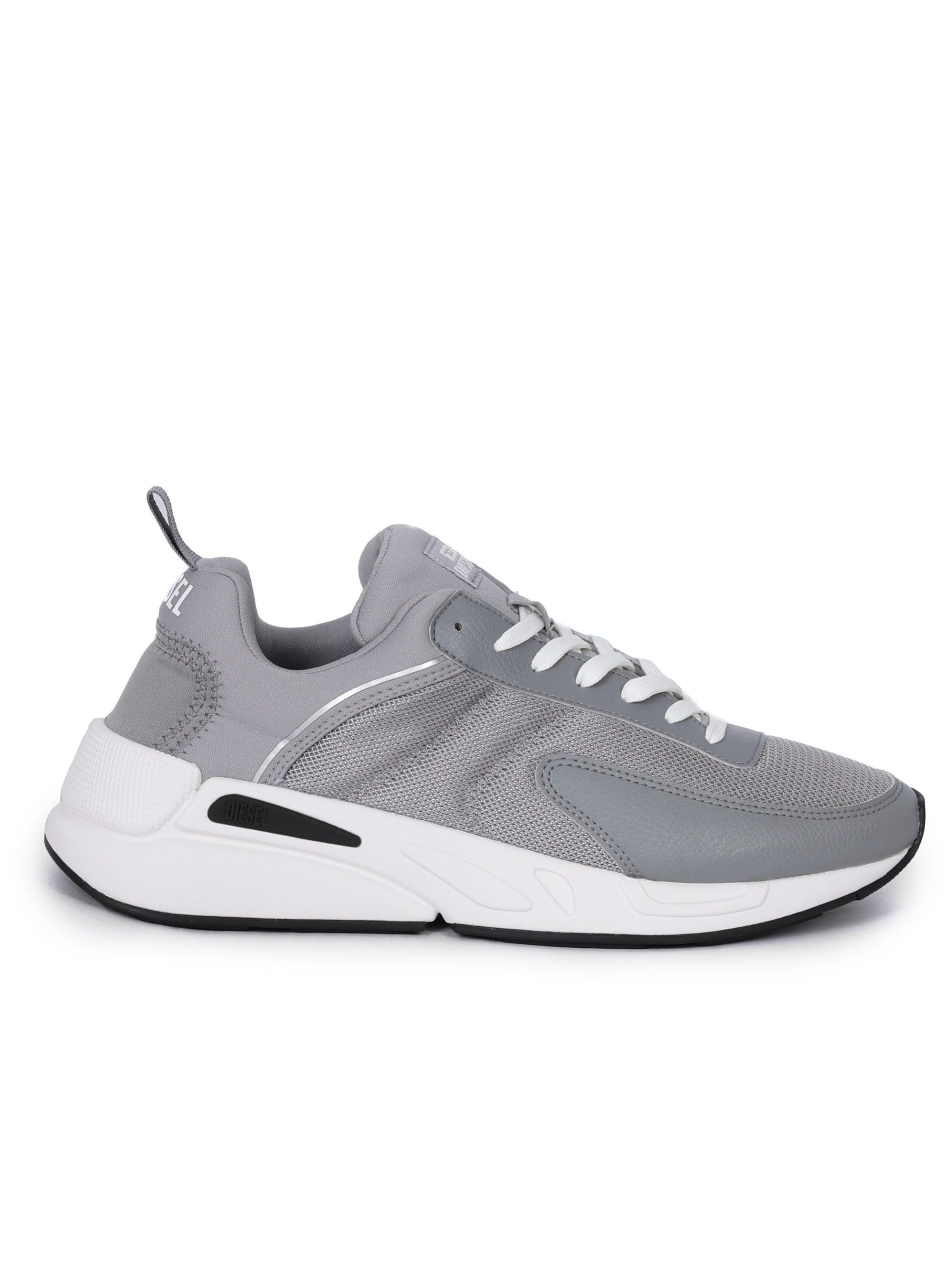 Baskets basses 'S-SERENA LOW' DIESEL en argent : devant