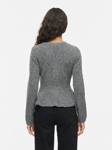 VILA Strickjacke 'VILuna' in Grau
