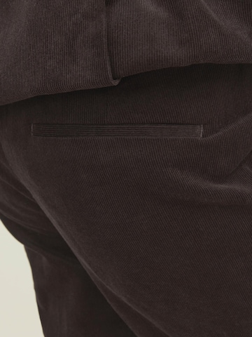 Regular Pantalon à plis JACK & JONES en marron