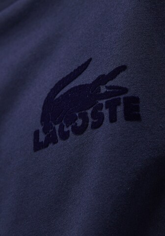 Felpa di LACOSTE in blu