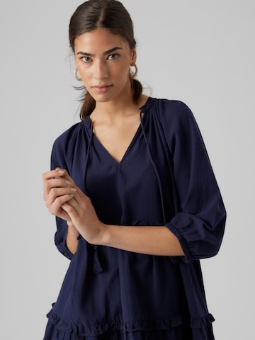 VERO MODA Tuniek 'LINE' in Blauw