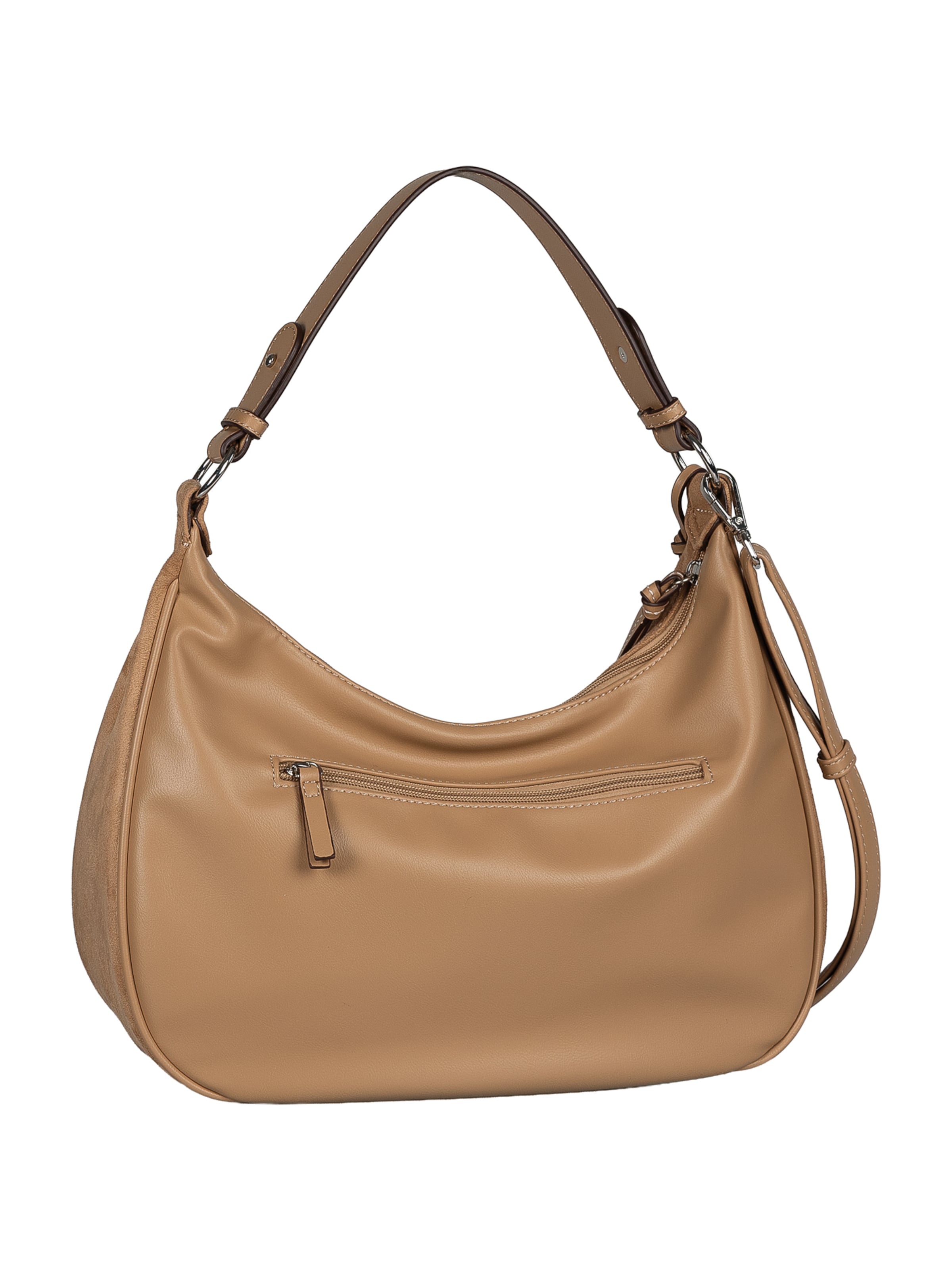 TOM TAILOR Schultertasche 'Idra' in Beige