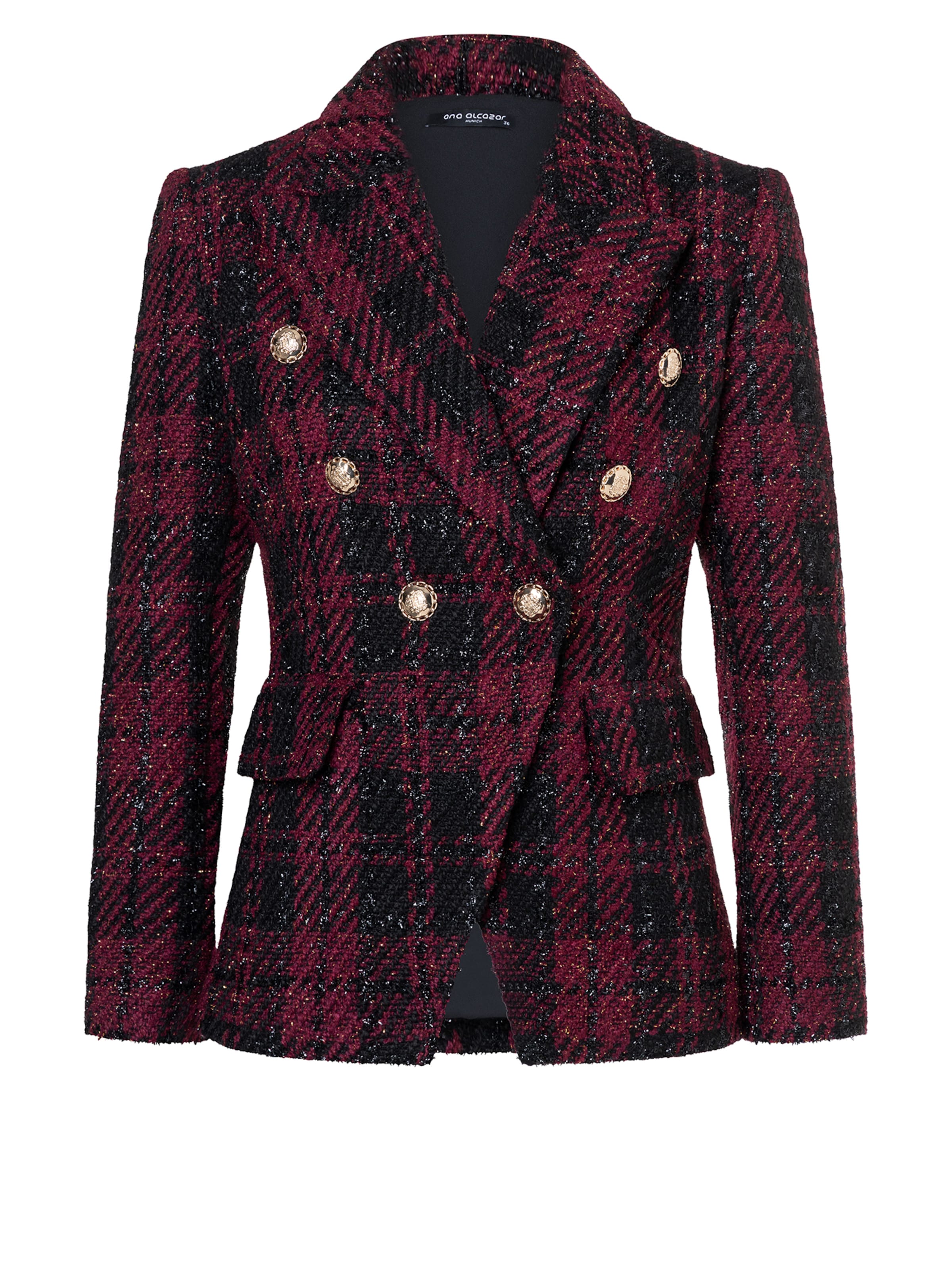 Ana Alcazar Blazer 'Abara' in Red: front