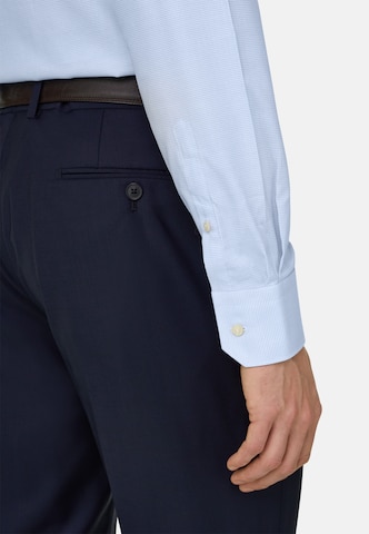 Coupe slim Chemise Boggi Milano en bleu