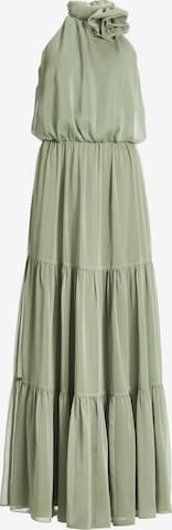 SWING - Vestido de noche en verde: frente