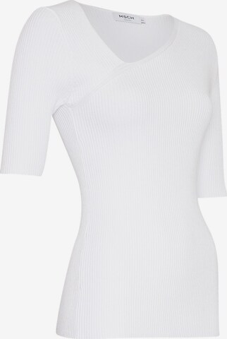 MSCH COPENHAGEN T-Shirt 'Alvina' in Weiß