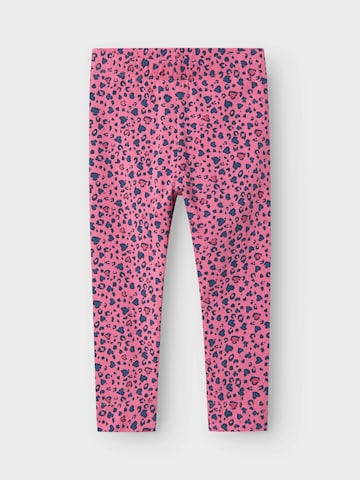 Skinny Leggings 'NMFNULANA' de la NAME IT pe roz
