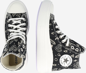 CONVERSE Σνίκερ ψηλό 'Chuck Taylor All Star Move' σε μαύρο