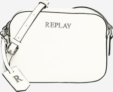 REPLAY Crossbody Bag 'Borsa' in White: front
