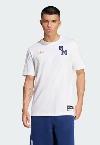 ADIDAS ORIGINALS Shirt 'Real Madrid VRCT' in Wit