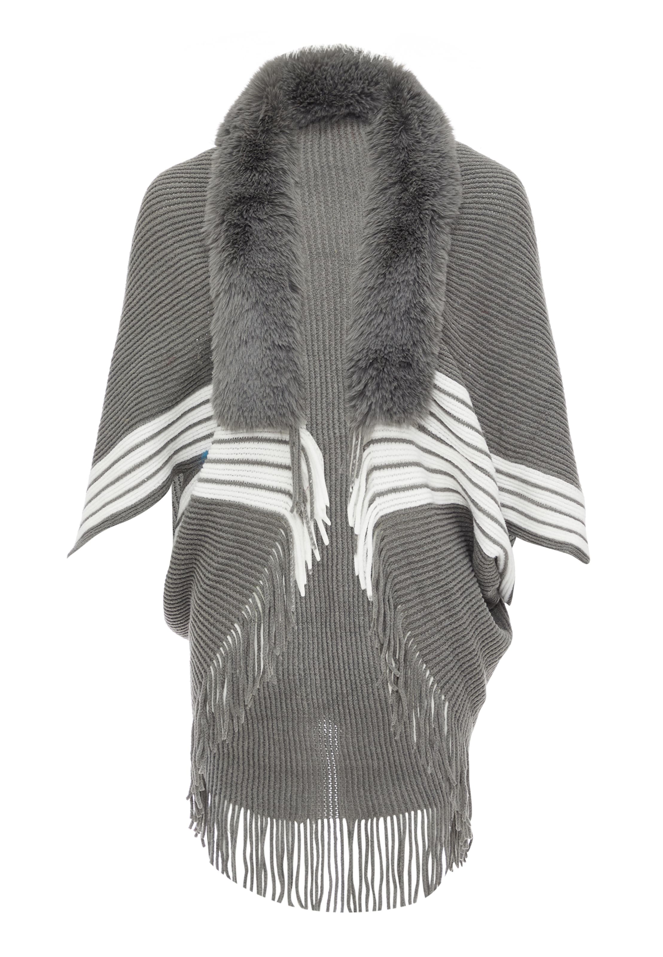 NALLY Cape in Grijs: voorkant