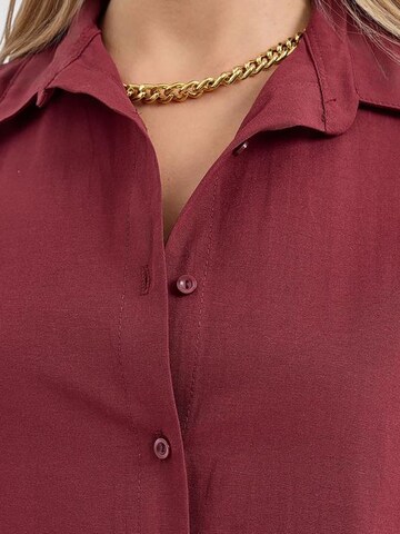 Camicia da donna di Bigdart in lilla: frontale
