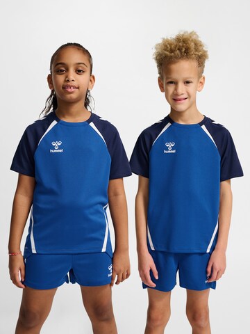 Hummel T-shirt S/S in Blau: Vorderseite