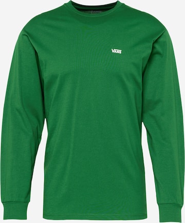 T-Shirt VANS en vert : devant