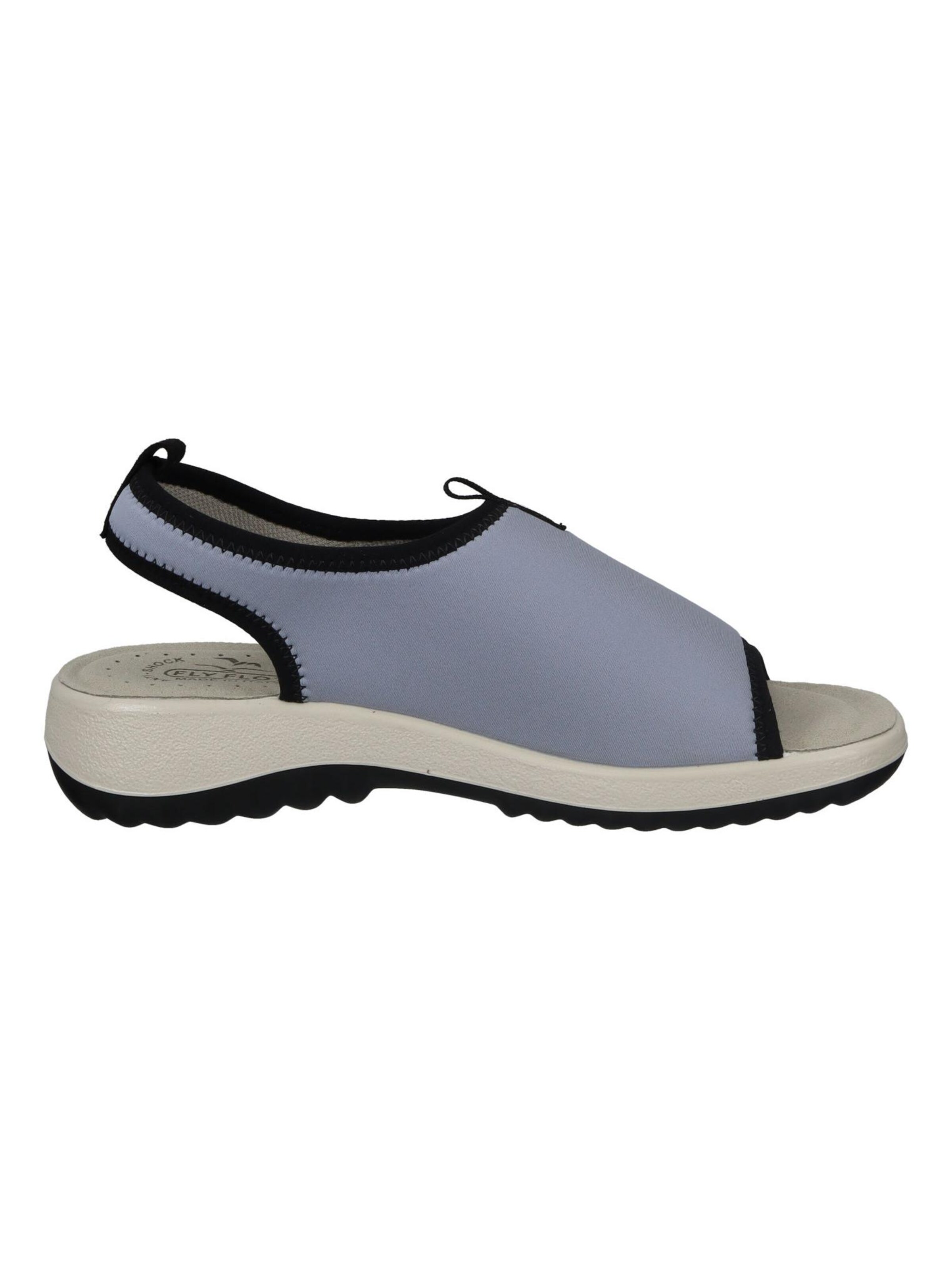 FLY FLOT Sandals 'Sandaletten' in Grey