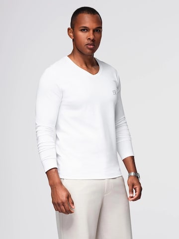 Ombre Shirt 'OM-LSBC-0123' in White