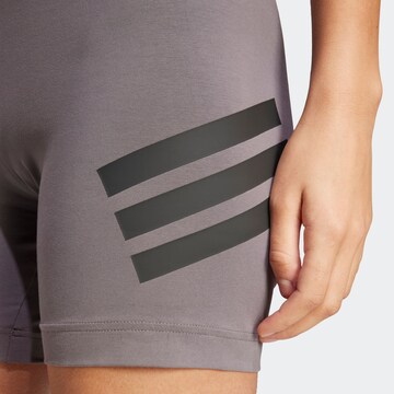 ADIDAS SPORTSWEAR Skinny Sportovní kalhoty – šedá