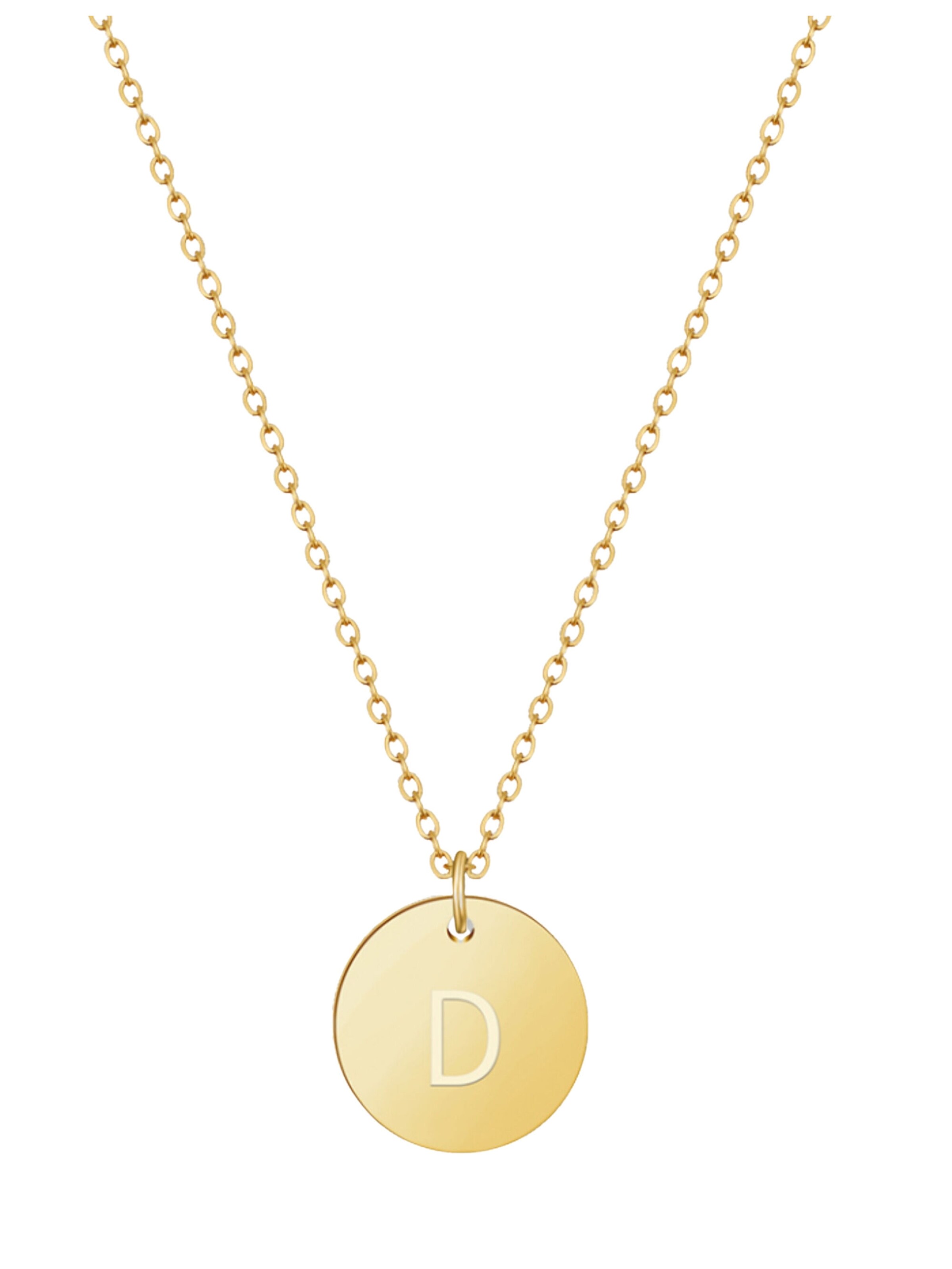 GOOD.designs Halskette in Gold: Vorderseite