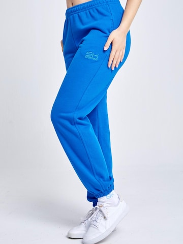 SPORTKIND Workout Pants 'Jogginghose' in Blue: front