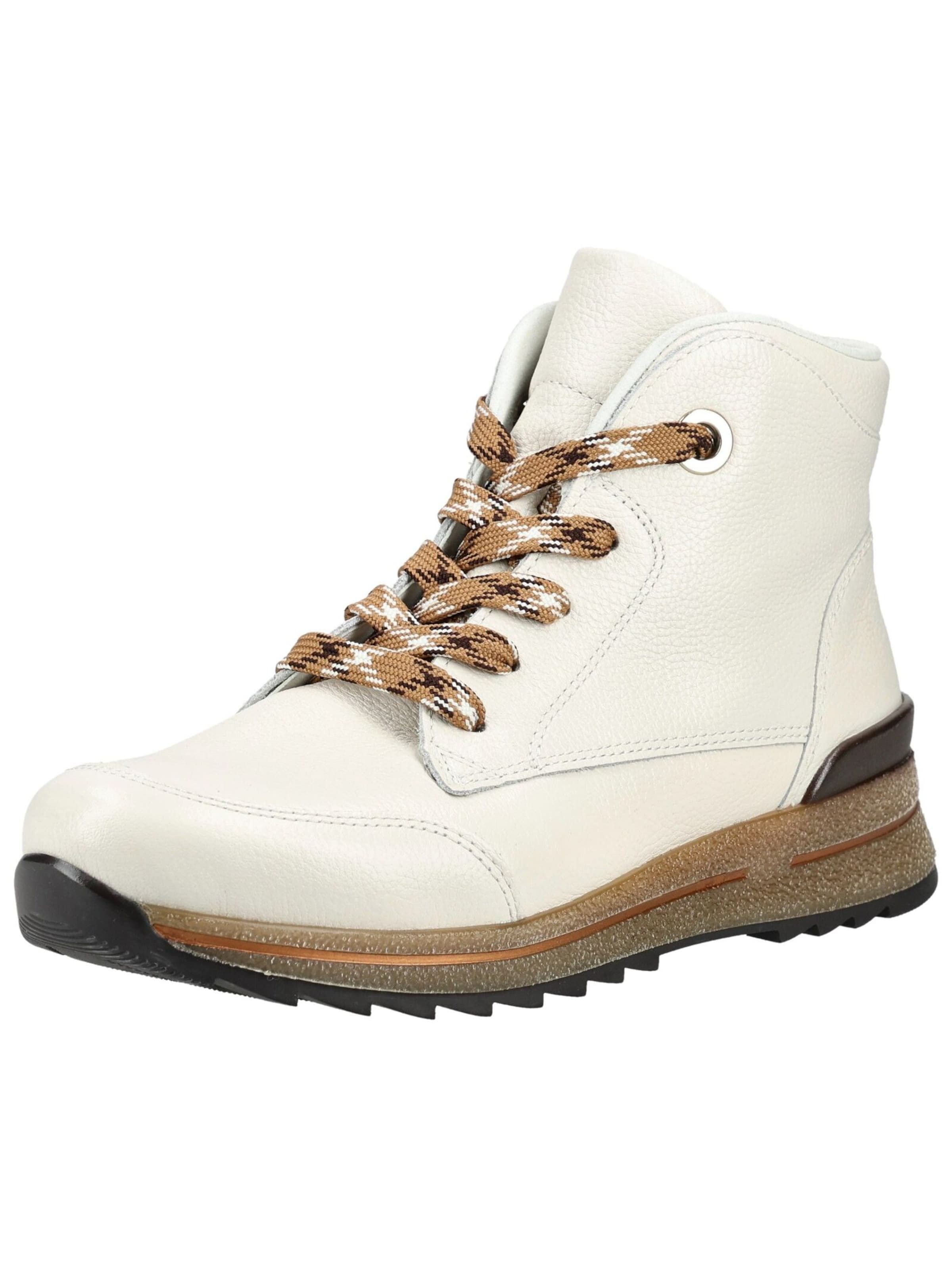 Stivaletto stringato di ARA in beige: frontale