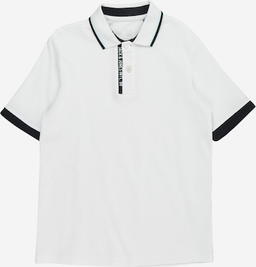 Jack & Jones JuniorMajica 'STEEL' - bijela boja: prednji dio