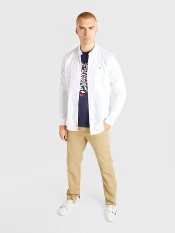 SCOTCH & SODA - Regular Fit Camisa 'Essentials' em branco