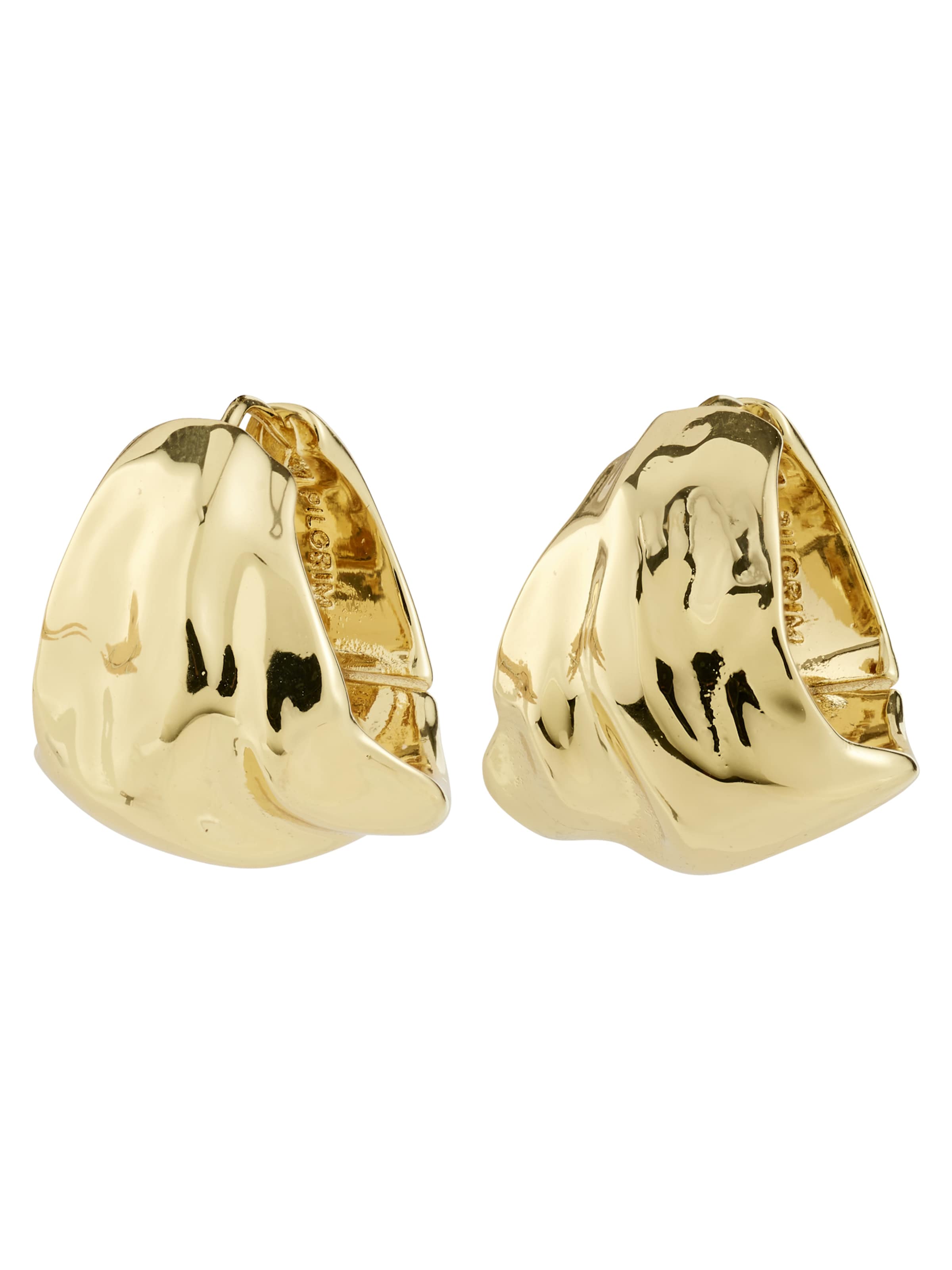 Pilgrim Ohrringe 'Johnnie' in Gold: Vorderseite