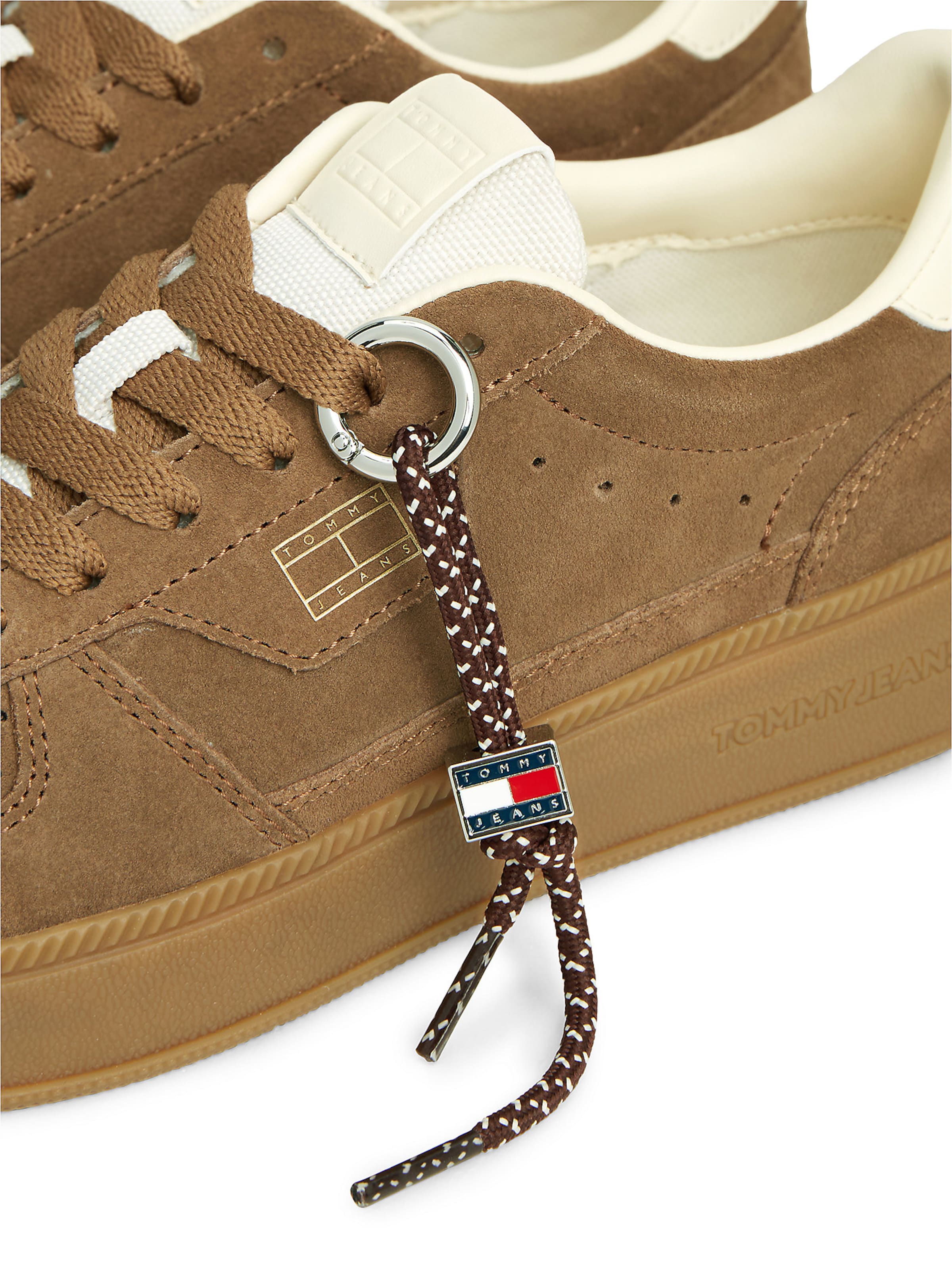 Tommy Jeans - Sapatilhas baixas em castanho