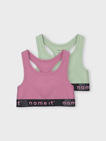 NAME IT Bustier BH i grøn