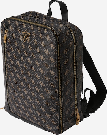 GUESS - Mochila 'VEZZOLA' em castanho: frente